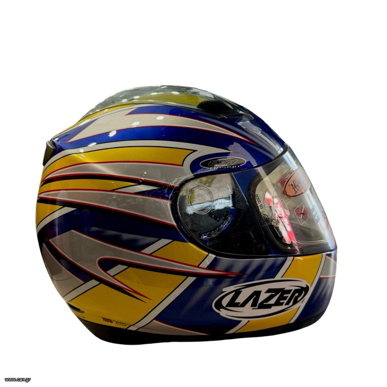 ΚΡΑΝΟΣ LASER ΜΠΛΕ/ΚΙΤΡΙΝΟ SIZE MEDIUM