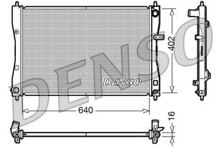 DRM45009 ΨΥΓΕΙΟ ΝΕΡΟΥ MITSUBISHI/SMART COLT VI/FORFOUR(454) 1.5 CDI 04-12