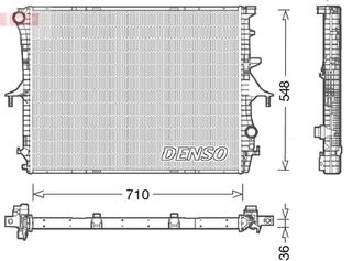 DRM02026-ΨΥΓΕΙΟ ΝΕΡΟΥ PORSCHE CAYENNE(955) 3.2 03-10