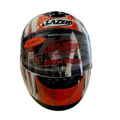 ΚΡΑΝΟΣ LASER ΠΟΡΤΟΚΑΛΙ/ΑΣΠΡΟ SIZE MEDIUM-thumb-2