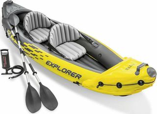 Intex Explorer Φουσκωτό Kayak Θαλάσσης 2 Ατόμων Κίτρινο