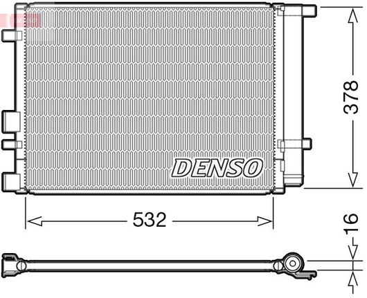 DCN41005-ΨΥΓΕΙΟ A/C HYUNDAI I20(PB,PBT) 1.2 08-14