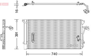 DCN02027-ΨΥΓΕΙΟ A/C PORSCHE CAYENNE(955) 3.6 07-10