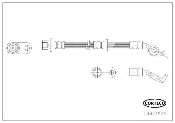 49401575 ΜΑΡΚΟΥΤΣΙ ΦΡΕΝΩΝ ΠΙΣΩ-R - TOYOTA AURIS (_E18_)