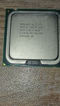 CPU Intel core2duo E7500 2,93ghz