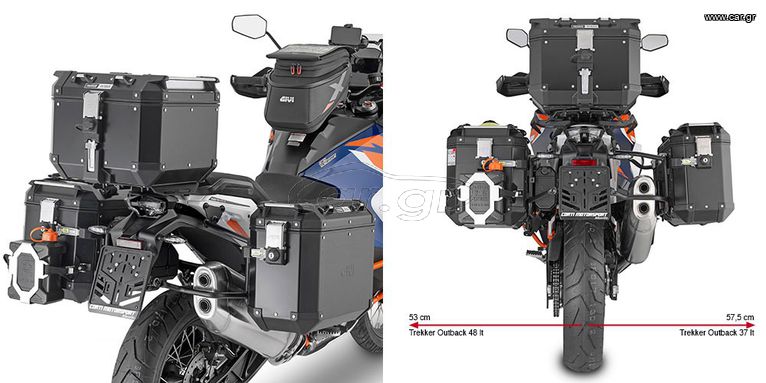 Βάσεις πλαινών βαλιτσών GIVI PLOS7713CAM για KTM 1290 SUPER ADVENTURE 2021 –