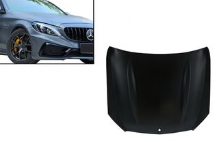 Άριστης ποιότητας καπό look amg C63 Mercedes C-Class W205 S205 C205 A205 2014+ C63 Design