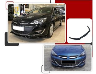 Lip abs spoiler μαύρο πλαστικό μαύρο γυαλιστερό Opel Astra J 2010-2015