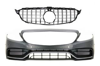 Μπροστά προφυλακτήρας Mercedes C-Class W205 S205 C205 A205 2014-2018  look C63 GT-R Design