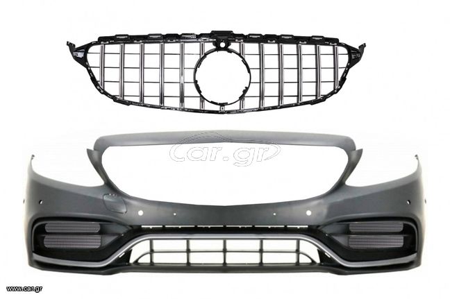 Μπροστά προφυλακτήρας Mercedes C-Class W205 S205 C205 A205 2014-2018  look C63 GT-R Design