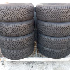 4 Ελαστικά 205/55R16 Michelin- Goodyear 4season DOT(2721)!! Σέ άριστη κατάσταση 120€