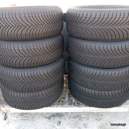 4 Ελαστικά 205/55R16 Michelin- Goodyear 4season DOT(2721)!! Σέ άριστη κατάσταση 120€