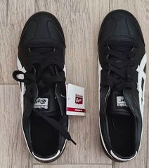 asics onitsuka tiger whizzer lo black/ white/ silver eu 42