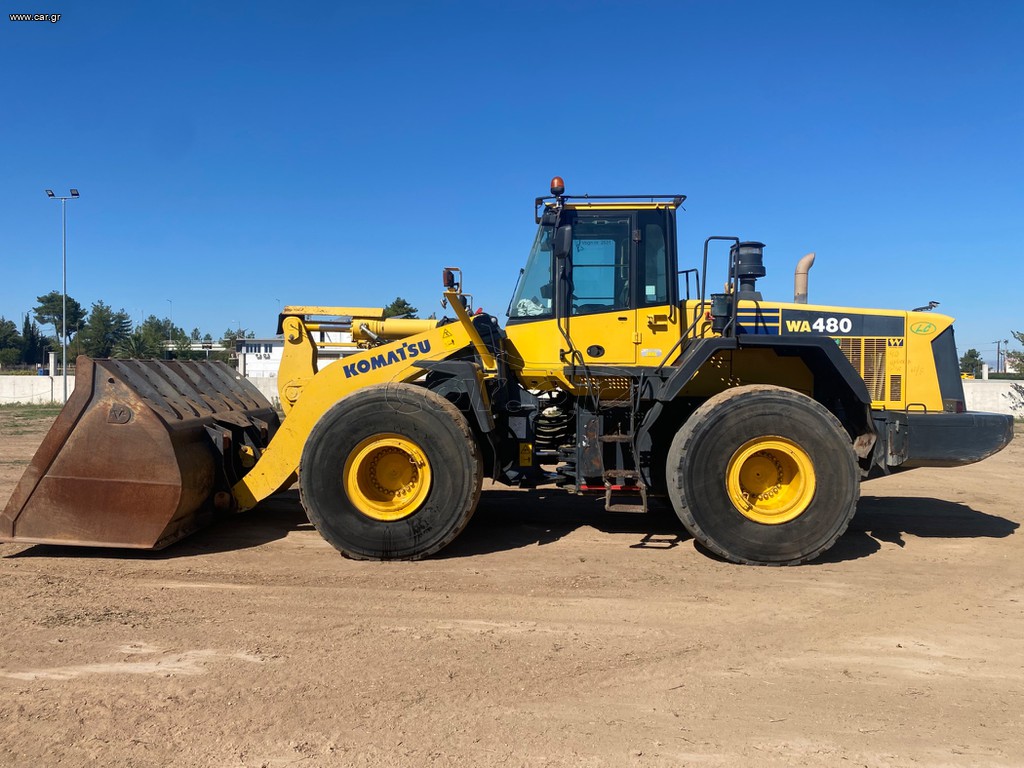 Φορτωτής Με Λάστιχα Komatsu 2014 WA 480