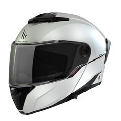 Κράνος MT Atom 2 SV ECE 22.06 άσπρο gloss Α0-thumb-1