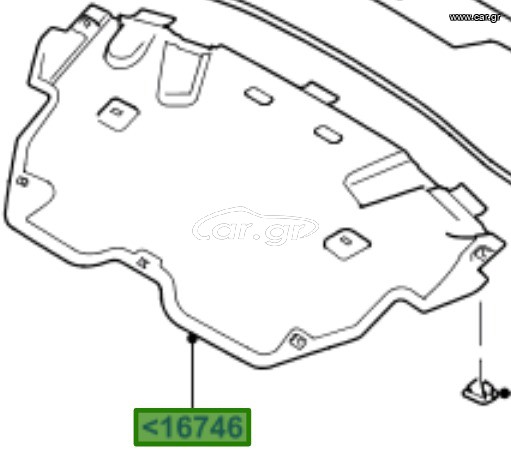 ΜΟΝΩΤΗΣ ΚΑΠΟ FORD S-MAX/GALAXY 2006-2015