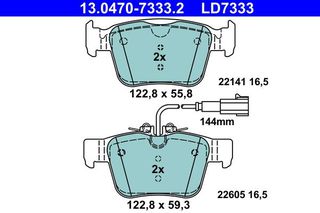 LD7333 ΤΑΚΑΚΙΑ ΟΠΙΣΘ.CERAMIC GULIA 2015-