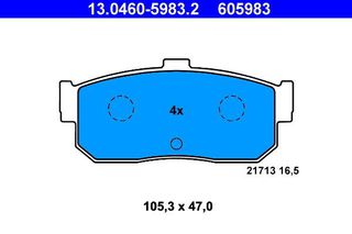 605983 - TAKAK. NISSAN ALMERA I (N15) (95-00)