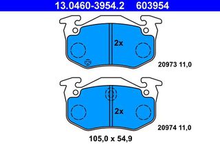 603954 - ΤΑΚΑΚΙΑ CITROEN XSARA(N1,N2)1.8/2.0,PEUGEOT 106/206 1.6