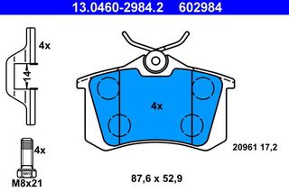 602984 - ΤΑΚΑΚΙΑ VW GOLF IV/V/VI,POLO,FABIA,OCTAVIA,IBIZA,LEON,A3