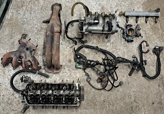 Κιτ μετατροπής απο D14 σε D16z6  injection για Honda Civic 92-00.