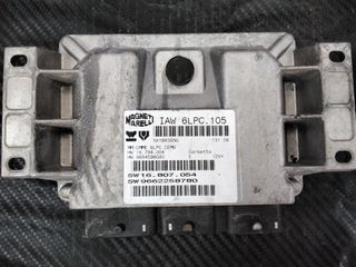 PEUGEOT 207 1.4 KFU ΕΓΚΕΦΑΛΟΣ MARELLI  IAW 6LPC.105,HW 9654596080,SW 9662258780