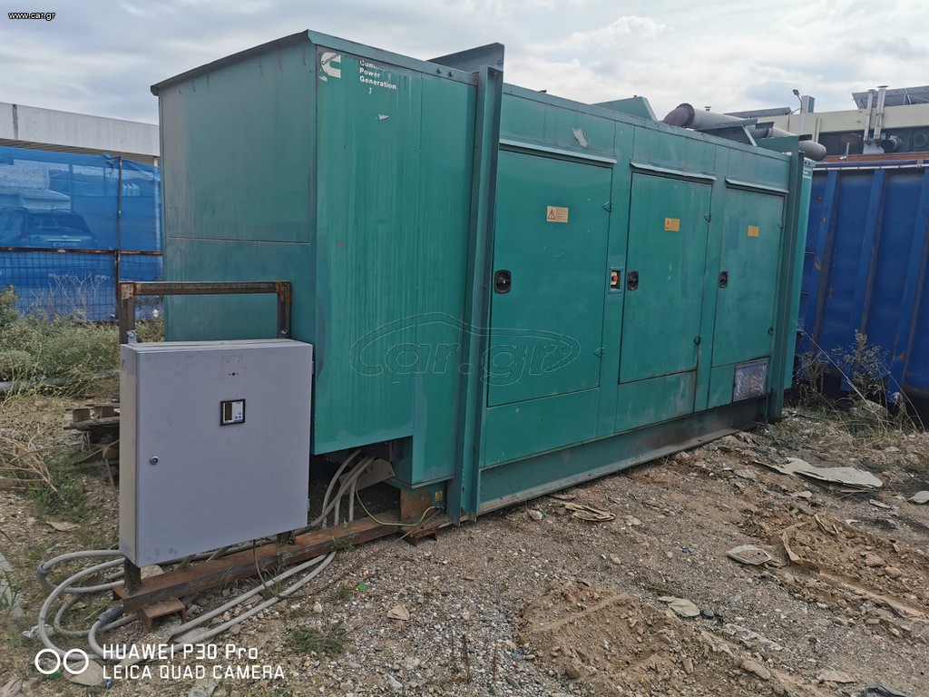 Γεννήτρια 2000 CUMMINS. 350KVA
