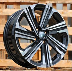 R15x5.5  4X100  ET  45  54.1 Black Polished  TOYOTA