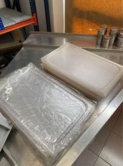 Ταψιά πλαστικά πολυκαρβονικά PC 1/1 GN 40€-thumb-2