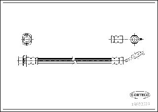 19033577 ΜΑΡΚΟΥΤΣΙ ΦΡΕΝΩΝ TOYOTA AVENSIS (T25_)