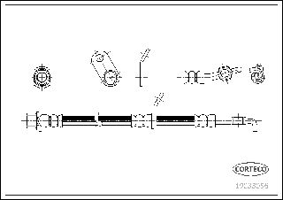 19033056 ΜΑΡΚΟΥΤΣΙ ΦΡΕΝΩΝ TOYOTA AVENSIS (_T22_)