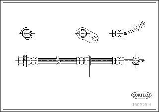 19032514 ΜΑΡΚΟΥΤΣΙ ΦΡΕΝΩΝ TOYOTA AVENSIS (_T22_)