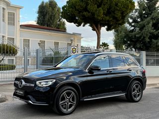 Mercedes-Benz GLC 300 2021 300de AMG 4M PANORAMA Εργοστασιακή Εγγύηση 11/2026 Full Extra