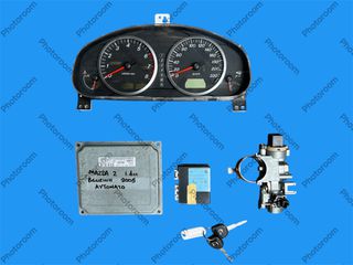 MAZDA 2 2003-2007 ΜΕΤΑΧΕΙΡΙΣΜΕΝΑ ΑΝΤΑΛΛΑΚΤΙΚΑ ( Σετ εγκεφάλου immobilizer με κωδικό 4S61-12A650-PE κατάλληλος για αυτόματα 1.4cc με κινητήρες βενζίνης αυτοκίνητα )