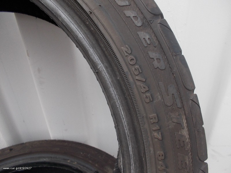 ΛΑΣΤΙΧΑ ΜΕΤΑΧΕΙΡΙΣΜΕΝΑ 205/45 R17