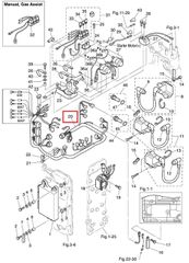 ΠΛΕΞΟΥΔΑ ΜΗΧΑΝΗΣ ΓΙΑ TOHATSU  MD50 / MD40 / MD30 (TLDI)  |  3GF-76110-0