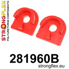 Gearbox mount inserts