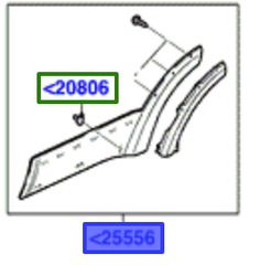 ΔΙΑΚΟΣΜΗΤΙΚΟ ΠΟΡΤΑ ΕΞΩΤΕΡΙΚΟ FORD MAVERICK 2001-2012