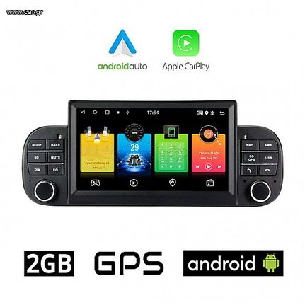 FIAT PANDA (2012 - 2021) Android οθόνη αυτοκίνητου 2GB με GPS WI-FI DSP