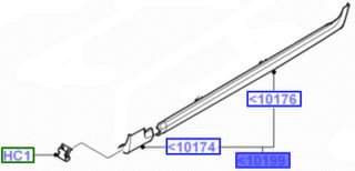 ΕΠΕΚΤΑΣΗ ΜΑΡΣΠΙΕ ΑΡΙΣΤΕΡΑ FORD FOCUS 2003-2007