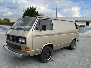 Volkswagen 1990 T3 Transporter 1ο ΧΕΡΙ - ΕΛΛΗΝΙΚΟ - ΙΣΤΟΡΙΚΟ SERVICE & ΑΕΡΙΟ - ΜΕ ΚΡΕΒΑΤΙ / ΚΑΝΑΠΕ - ΑΒΑΦΟ