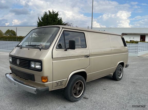 Volkswagen 1990 T3 Transporter 1ο ΧΕΡΙ - ΕΛΛΗΝΙΚΟ - ΙΣΤΟΡΙΚΟ SERVICE & ΑΕΡΙΟ - ΜΕ ΚΡΕΒΑΤΙ / ΚΑΝΑΠΕ - ΑΒΑΦΟ