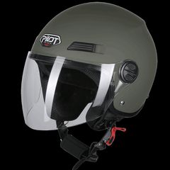 Κράνος Pilot Fazer ECE 22.06 military πράσινο ματ (S, M, L). ΚΑΤΟΠΙΝ ΠΑΡΑΓΓΕΛΙΑΣ.