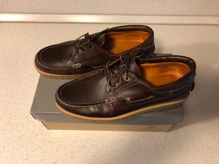 LUMPERJACK Δερμάτινα Boat Shoes. Νο 44