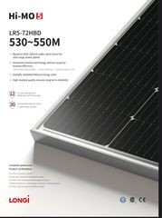 LONGI 545 watt bifacial