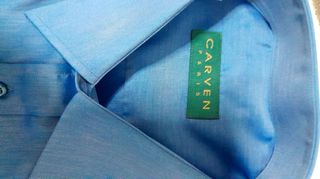 Γαλλικο μπλε πουκαμισο42 λαιμος carven