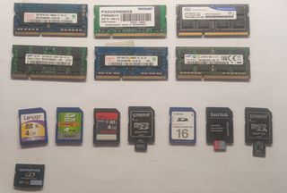 Μνήμες RAM και Memory Cards