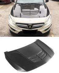 ΚΑΠΟ ΕΜΠΡΟΣ Mercedes Benz W117 CLA Sport / CLA45 AMG RS Design Hood Carbon + Forged Carbon Fiber