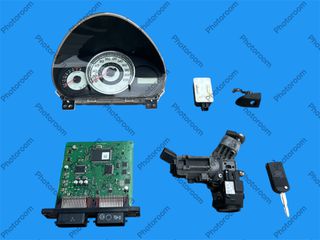 MAZDA 2 DE 2008-2012 ΜΕΤΑΧΕΙΡΙΣΜΕΝΑ ΑΝΤΑΛΛΑΚΤΙΚΑ ( Σετ εγκεφάλου κινητήρα immobilizer με κωδικό 279721-3730 ( G-492 K1 ) κατάλληλο για 1.3cc τύπου ZJ βενζίνη αυτοκίνητα )