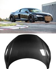 ΚΑΠΟ ΕΜΠΡΟΣ Audi R8 Coupe & Spyder Carbon Fiber Hood